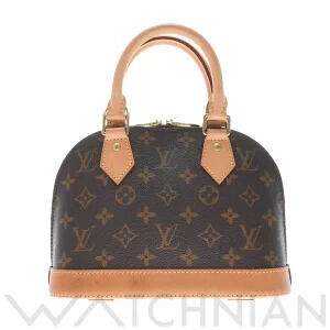 Louis Vuitton Monogram Alma Bag Brown Canvas Handbag